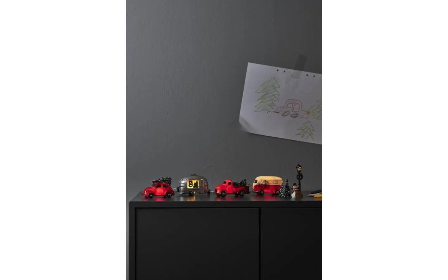 Julbyar Och Figurer<Star Trading Merryville Batteridriven Ljusslinga 42cm