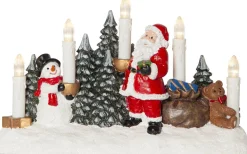 Visa Alla Adventsljusstakar|Adventsljusstakar 0-30 Cm<Star Trading Merryville Batteridriven Adventsljusstake 19cm Multifärgad