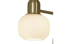 Badrum|Badrumslampor Vägg<Aneta Messina Skåpsbelysning 33cm Matt Mässing IP44