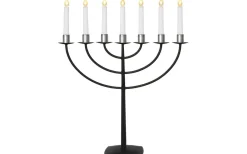 Tillbehör Till Adventsljusstakar<Star Trading Metallhylsa Borstad Stål 7-pack