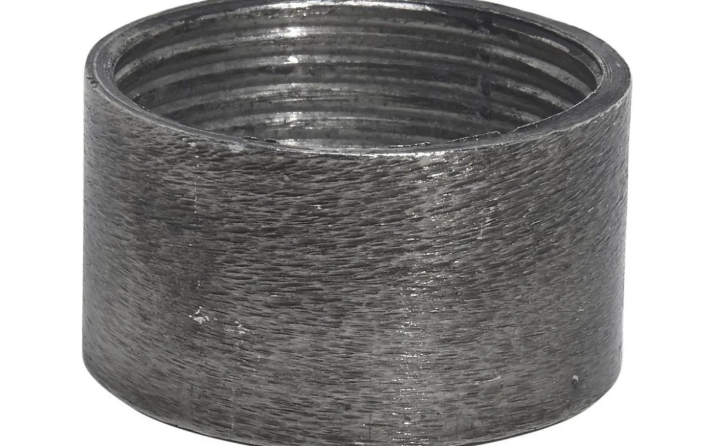 Metallring för E27 lamphållare Råsilver