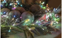 Konstsmide Microcluster Ljusslinga 3,6m RGB, Silver Inomhus* Ljusslingor Med Färgade Lampor