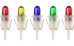 Konstsmide Microlampa Push-In 1,7V 0,3W Färgade 5-Pack* Push-In Jullampor|Push-In Jullampor