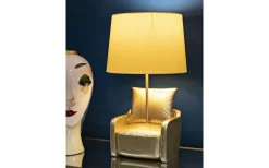 Bordslampor<Mauro Ferretti Midcentury Bordslampa 46cm Gul