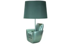 Bordslampor<Mauro Ferretti Midcentury Bordslampa 43cm Turkos