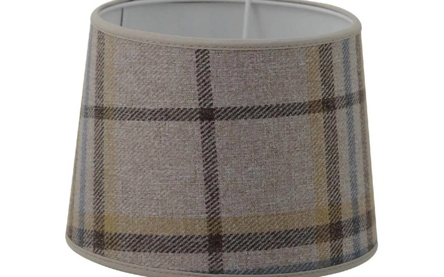 Hallbergs Middleton Lampskärm Ø20cm Natur* Mönstrade Lampskärmar