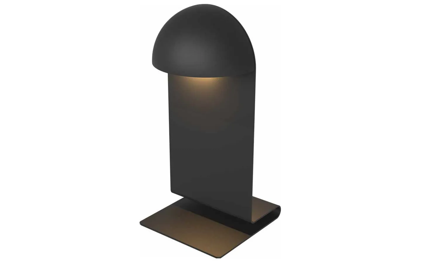 Allmänbelysning|Uppladdningsbara Lampor Utomhus<Ubiqua Lighting Midi Batterilampa 18cm 2700/3000K Svart IP54