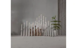 Midja Adventsljusstake 47cm Brun Valnöt