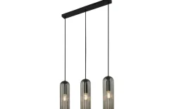 Nordlux Miella Taklampa 3L 52cm Rökfärgad* Kök & Matplats|Avlånga Taklampor