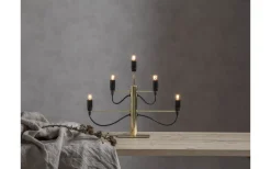 Milano Adventsljusstake Mässing 38cm