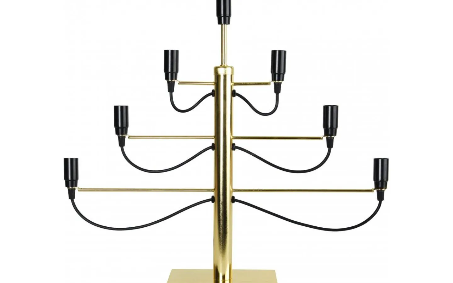 Visa Alla Adventsljusstakar|Adventsljusstakar 31-60 Cm<Star Trading Milano Adventsljusstake Mässing 52cm