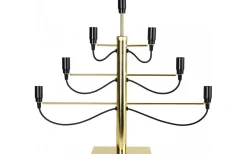 Visa Alla Adventsljusstakar|Adventsljusstakar 31-60 Cm<Star Trading Milano Adventsljusstake Mässing 52cm