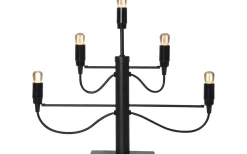 Adventsljusstakar 31-60 Cm<Star Trading Milano Adventsljusstake Svart 38cm
