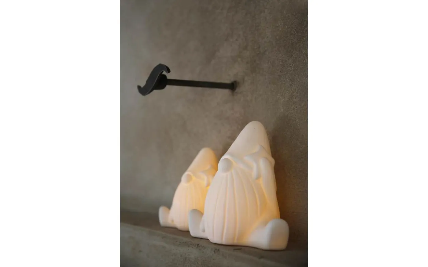 Miles Batteridriven Bordsdekoration 3-set Vit