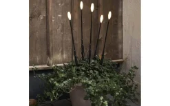 Milky Utomhusdekoration 5-Pack 50cm Svart