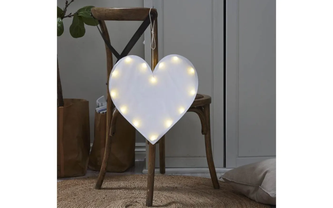 Milla Hängande Dekoration 40cm Hjärta