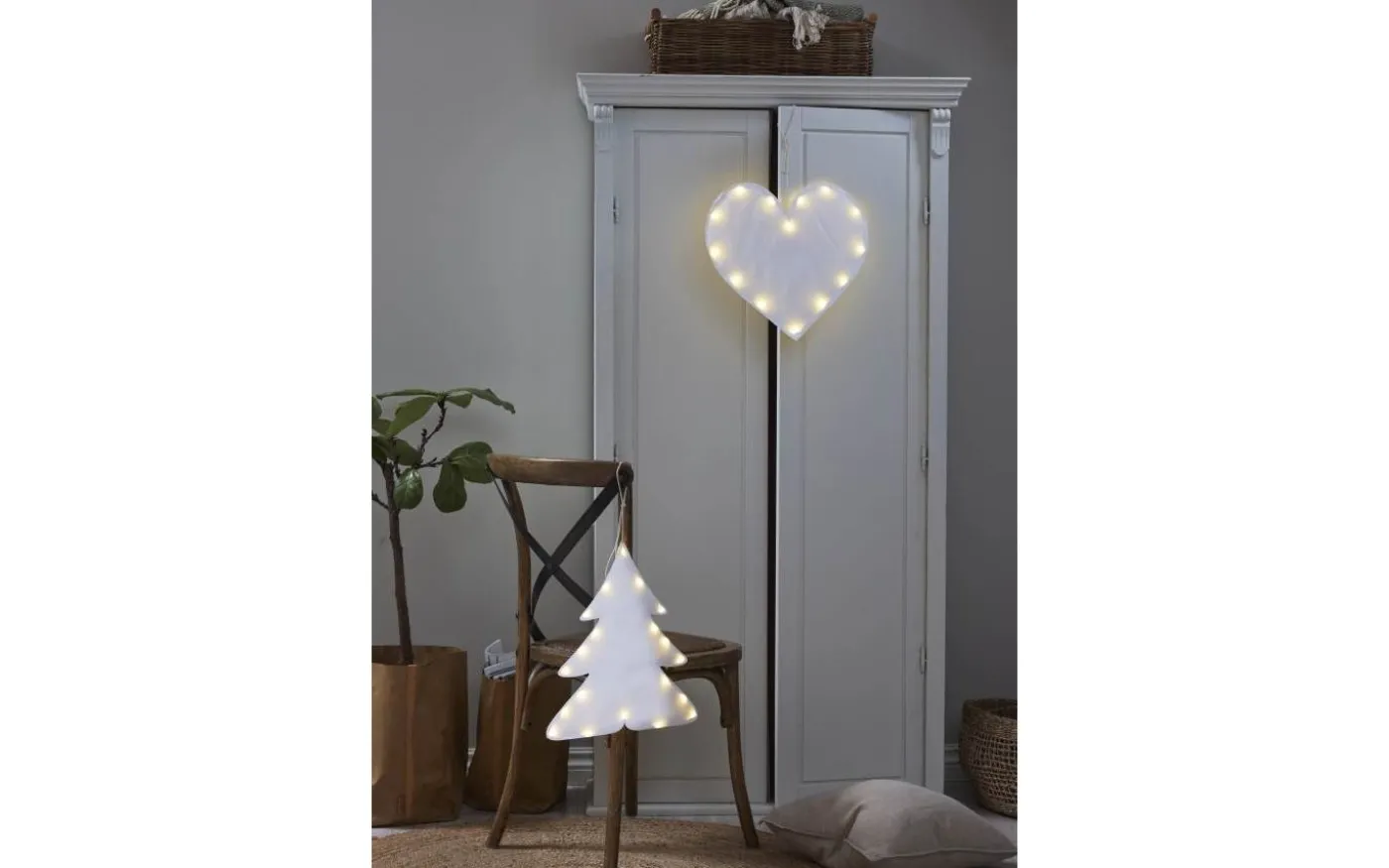 Milla Hängande Dekoration 40cm Hjärta