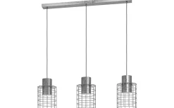 Kök & Matplats|Avlånga Taklampor<Eglo Milligan Taklampa 93cm 3L Galvaniserad