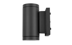 Upp & Nedljus Lampor<Hidealite Milo II Vägglampa LED 3000K 7,5W Antracit IP55