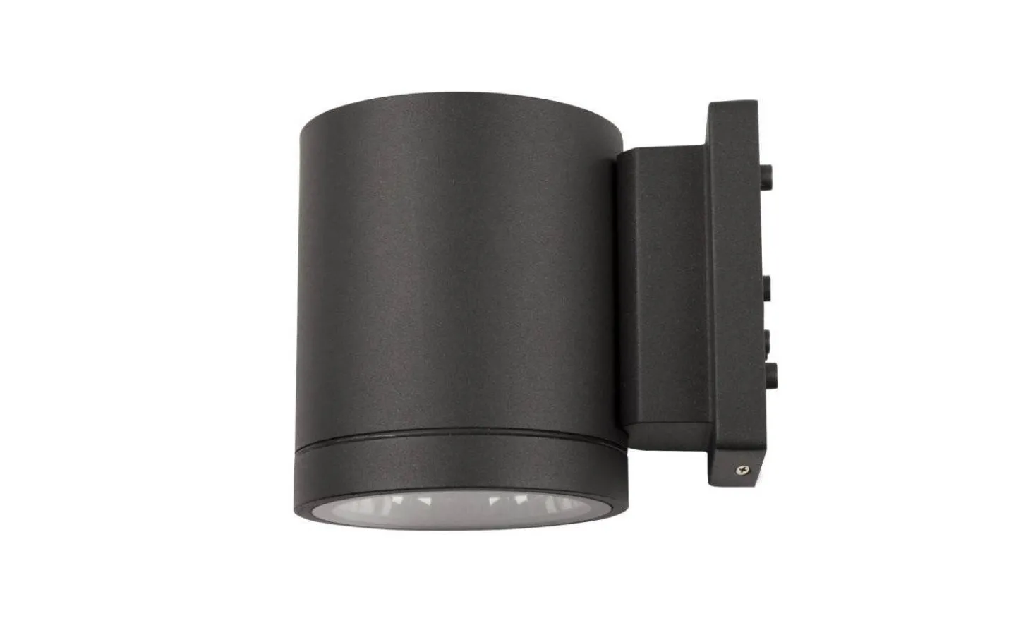 Hidealite Milo XL I Vägglampa LED 3000K 10,5W Antracit IP55* Upp Eller Nedljus Lampor