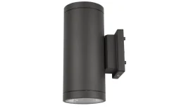 Upp & Nedljus Lampor<Hidealite Milo XL II Vägglampa LED 3000K 19,5W Antracit IP55
