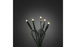 Mini Ljusslinga 63cm Varmvit, Grön Inomhus