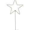 Mira Julstjärna På Fot 65cm Svart