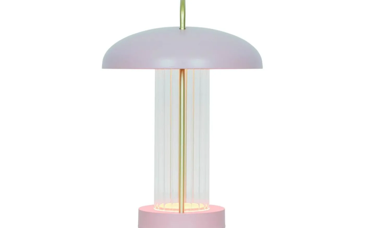 Mirano Uppladdningsbar Bordslampa 29cm Puderrosa