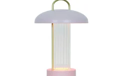 Mirano Uppladdningsbar Bordslampa 29cm Puderrosa