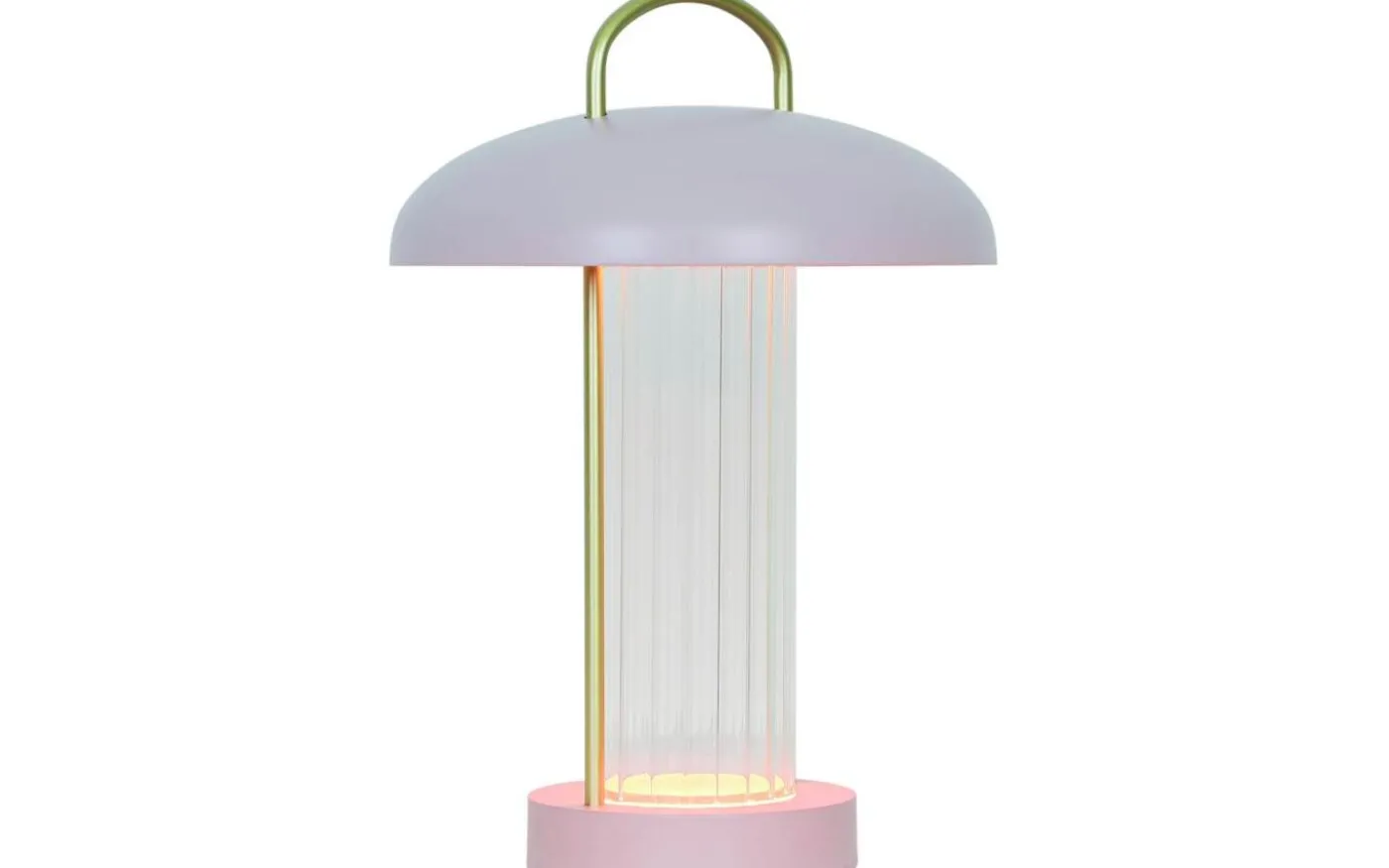 Mirano Uppladdningsbar Bordslampa 29cm Puderrosa