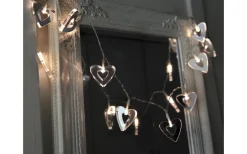 Batteri Julpynt Inomhus|Batterislingor Inomhus<Star Trading Mirrola Batteridriven Ljusslinga Hjärtan