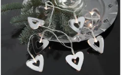 Batteri Julpynt Inomhus|Batterislingor Inomhus<Star Trading Mirrola Batteridriven Ljusslinga Hjärtan