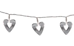 Batteri Julpynt Inomhus|Batterislingor Inomhus<Star Trading Mirrola Batteridriven Ljusslinga Hjärtan