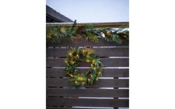 Star Trading Mixi Batteridriven Krans 60cm* Kransar|Batteri Julpynt Utomhus