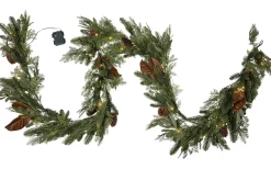 Girlanger<Star Trading Mixi Girland 280cm Grön