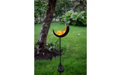 Månskära Solcellslampa Melilla Med Glaskula LED