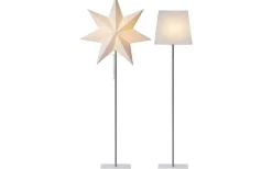 Star Trading Moa Lampfot Med Skärm+Stjärna Vit* Visa Alla Julstjärnor|Julstjärnor På Fot