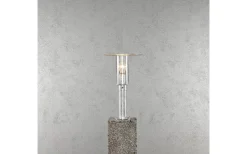 Konstsmide Mode Grindstolpslykta 44cm Galvaniserat Stål IP54* Kustnära Belysning|Pollare & Grindlyktor