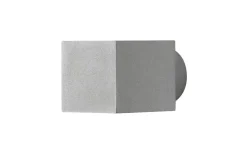 Konstsmide Modena Vägglampa Kvadrat Grå IP44* Upp & Nedljus Lampor