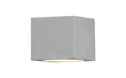 Konstsmide Modena Vägglampa Kvadrat Grå IP44* Upp & Nedljus Lampor