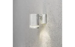 Konstsmide Modena Vägglampa Ned Galvaniserad Stål IP44* Kustnära Belysning|Upp Eller Nedljus Lampor