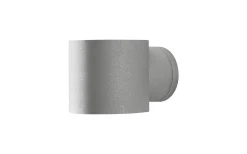 Modena Vägglampa Rund Grå IP44