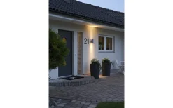 Konstsmide Modena Vägglampa Upp/Ned Grå* Vägglampor Utomhus|Upp & Nedljus Lampor