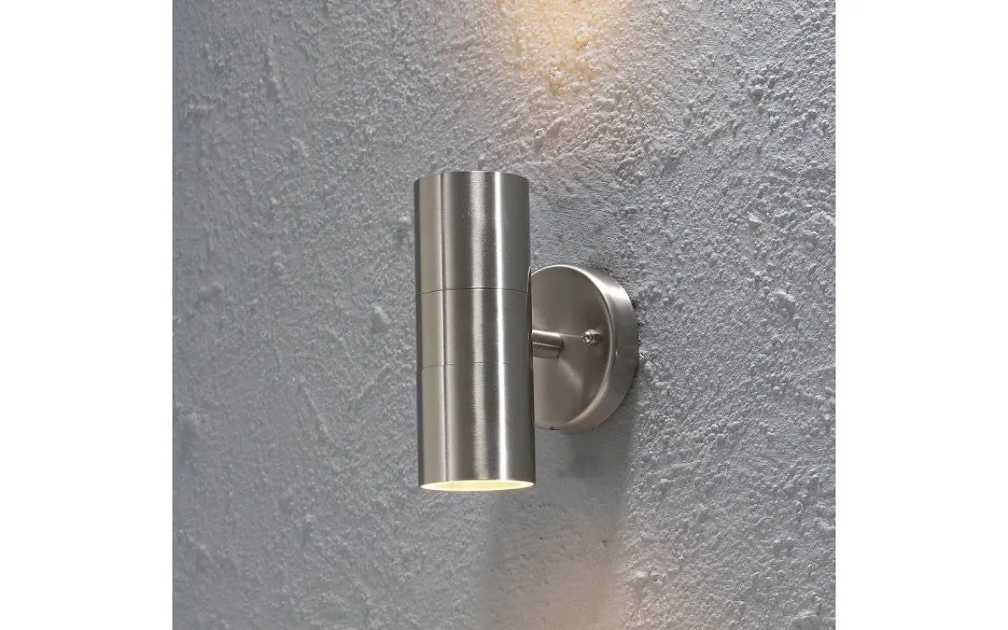 Konstsmide Modena Vägglampa Upp/Ned Rostfritt Stål* Upp & Nedljus Lampor|Vägglampor Utomhus
