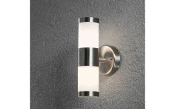 Upp & Nedljus Lampor|Vägglampor Utomhus<Konstsmide Modena Vägglampa Upp/Ned Rostfritt Stål IP44