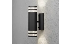 Upp & Nedljus Lampor<Konstsmide Modena Vägglampa Upp/Ned Svart