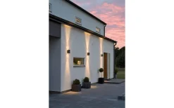 Upp & Nedljus Lampor|Vägglampor Utomhus<Konstsmide Modena Vägglampa Upp/Ned Svart