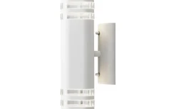 Modena Vägglampa Upp/Ned Vit