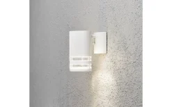 Konstsmide Modena Vägglampa Vit* Upp Eller Nedljus Lampor|Vägglampor Utomhus