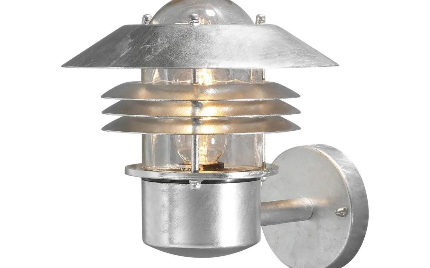 Konstsmide Modena Vägglykta Galvaniserad Stål* Kustnära Belysning|Vägglyktor